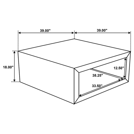 Benton Coffee Table - Furniture World