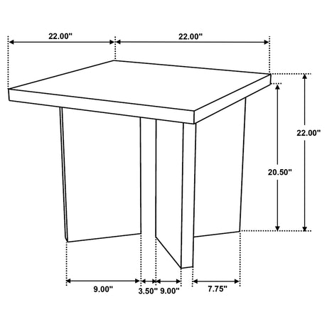 Andando Coffee Table Set - Furniture World