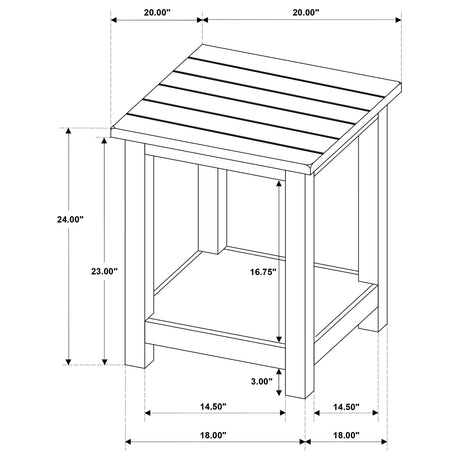 Payne End Table - Furniture World