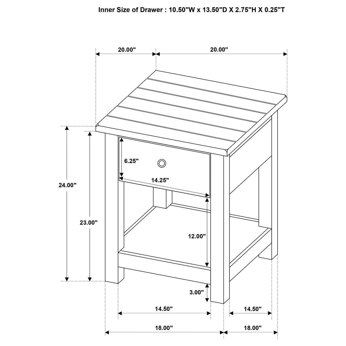 Payne End Table