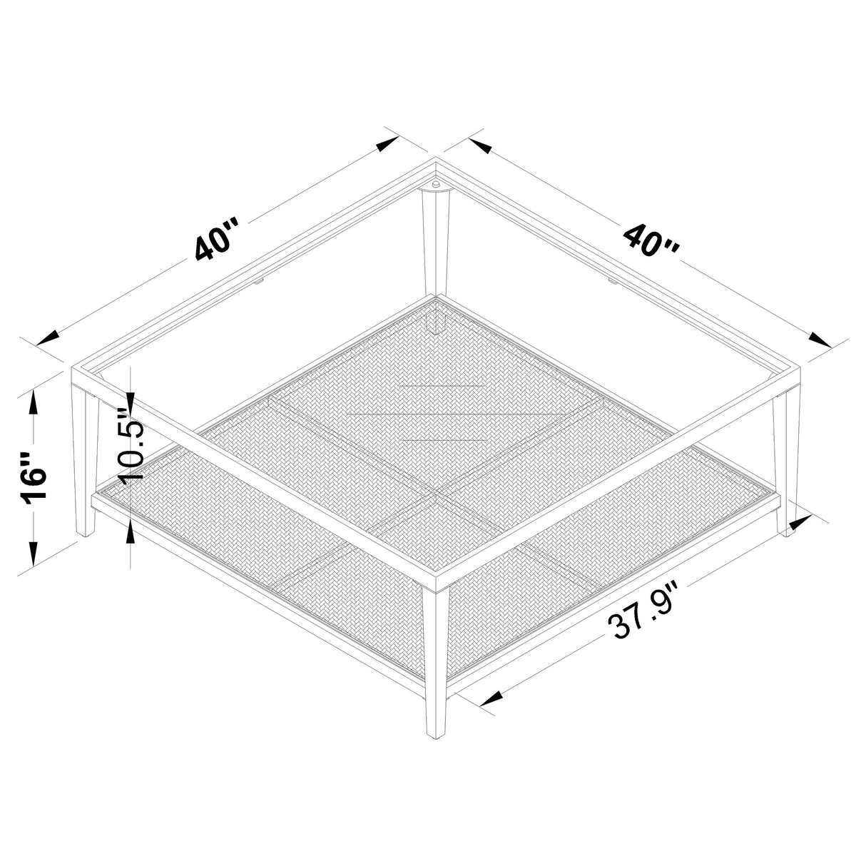 Amherst Coffee Table Set - Furniture World