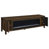 Carey TV Stand Fireplace Console - Furniture World