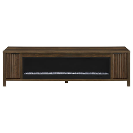 Carey TV Stand Fireplace Console - Furniture World