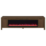 Carey TV Stand Fireplace Console - Furniture World