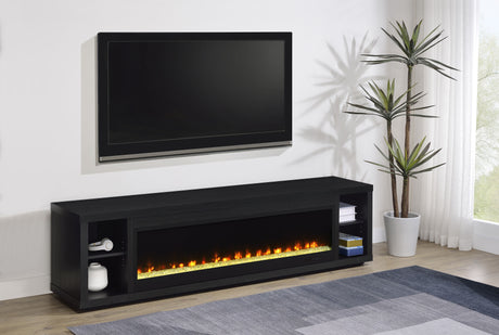 Deiter TV Stand Fireplace Console - Furniture World