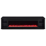 Deiter TV Stand Fireplace Console - Furniture World