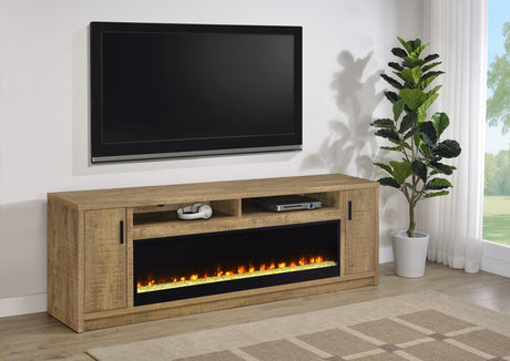 Eddy TV Stand Fireplace Console - Furniture World