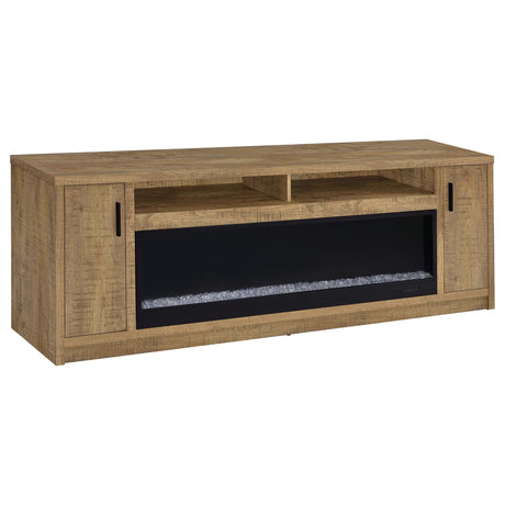 Eddy TV Stand Fireplace Console - Furniture World