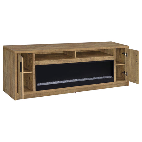 Eddy TV Stand Fireplace Console - Furniture World