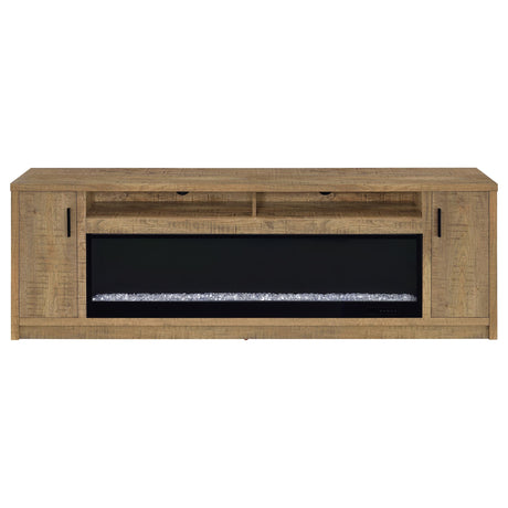 Eddy TV Stand Fireplace Console - Furniture World