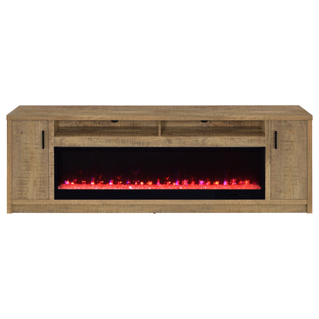 Eddy TV Stand Fireplace Console - Furniture World