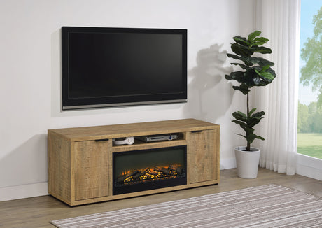 Fuller TV Stand Fireplace Console - Furniture World