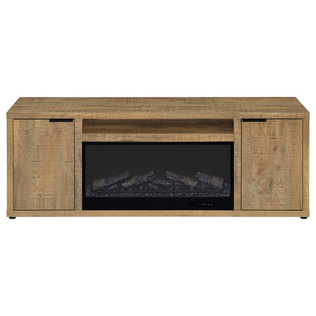 Fuller TV Stand Fireplace Console - Furniture World