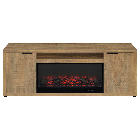 Fuller TV Stand Fireplace Console - Furniture World