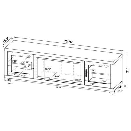 Havering TV Stand Fireplace Console - Furniture World