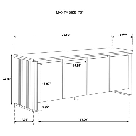 Adina TV Stand - Furniture World