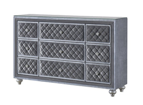Crown Mark Furniture Voltare Dresser in Dark Grey image