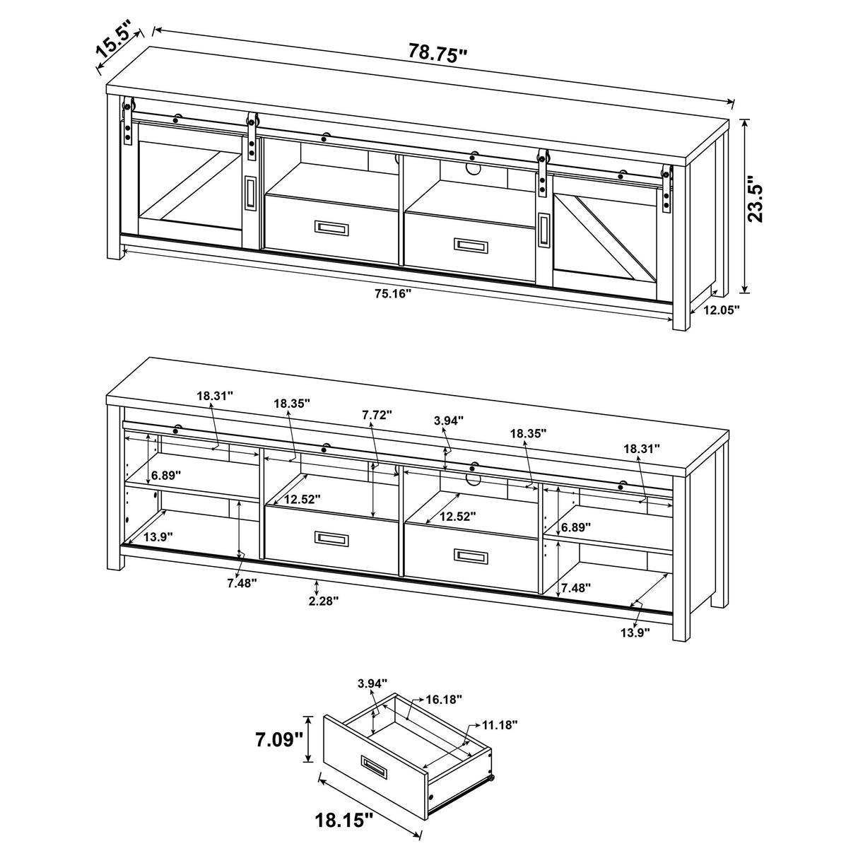 Madra TV Stand - Furniture World