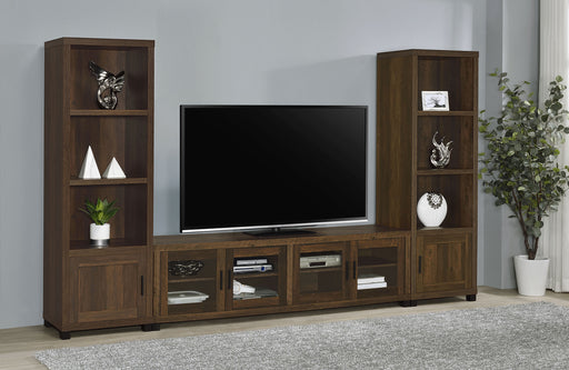 Sachin 3-piece Entertainment Center With 79" TV Stand - Furniture World