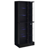 Cabra Curio Cabinet with LED Lighting