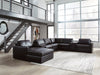Modmax II Sectional with Chaise and Audio Consoles - Furniture World
