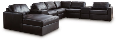 Modmax II Sectional with Chaise and Storage Consoles - Furniture World