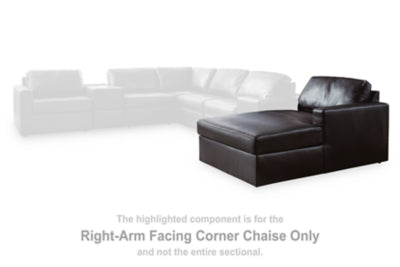Modmax II Double Chaise Sectional with Audio Consoles - Furniture World