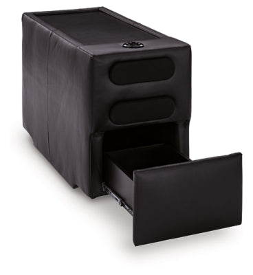 Modmax II Sectional with Chaise and Audio Consoles - Furniture World