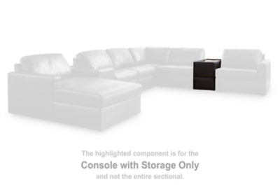 Modmax II Sectional with Chaise and Storage Consoles - Furniture World