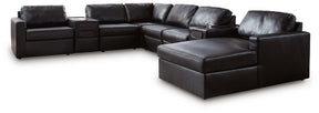 Modmax II Sectional with Chaise and Audio Consoles - Furniture World
