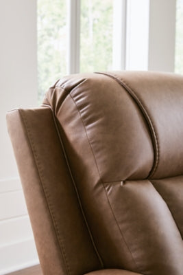 Mackmenville Reclining Loveseat with Console - Furniture World