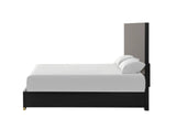 Goldsberg E.King & Queen Bed Grey & Pink