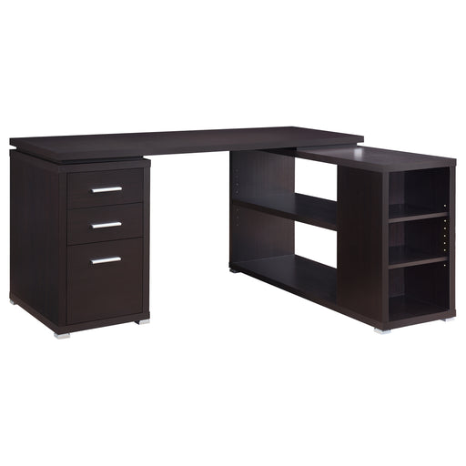 Yvette L-shape Office Desk - Furniture World