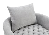 Sofi Button Tufted Swivel Chair
