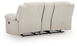 Orlen Reclining Loveseat with Console - Furniture World