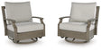 Rainier Ranch Outdoor Swivel Glider Chair with Cushion image