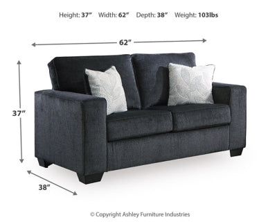 Altari Loveseat - Furniture World