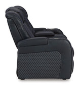 Fyne-Dyme Power Reclining Loveseat with Console