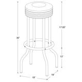 Retro Swivel Bar Stool