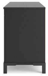 Cayberry 60" TV Stand with Electric Fireplace