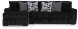 Midnight-Madness Sectional Sofa with Chaise