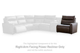 ModZ Power Reclining Sectional with Audio Console