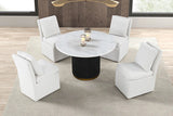 Varde 5 Pc Dining Table Set White
