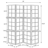 Iggy Four-Panel Room Divider