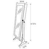Yvonne Jewelry Cheval Mirror