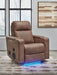 Lorrenton Power Glider Recliner with Audio System - Furniture World