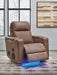 Lorrenton Power Glider Recliner with Audio System - Furniture World