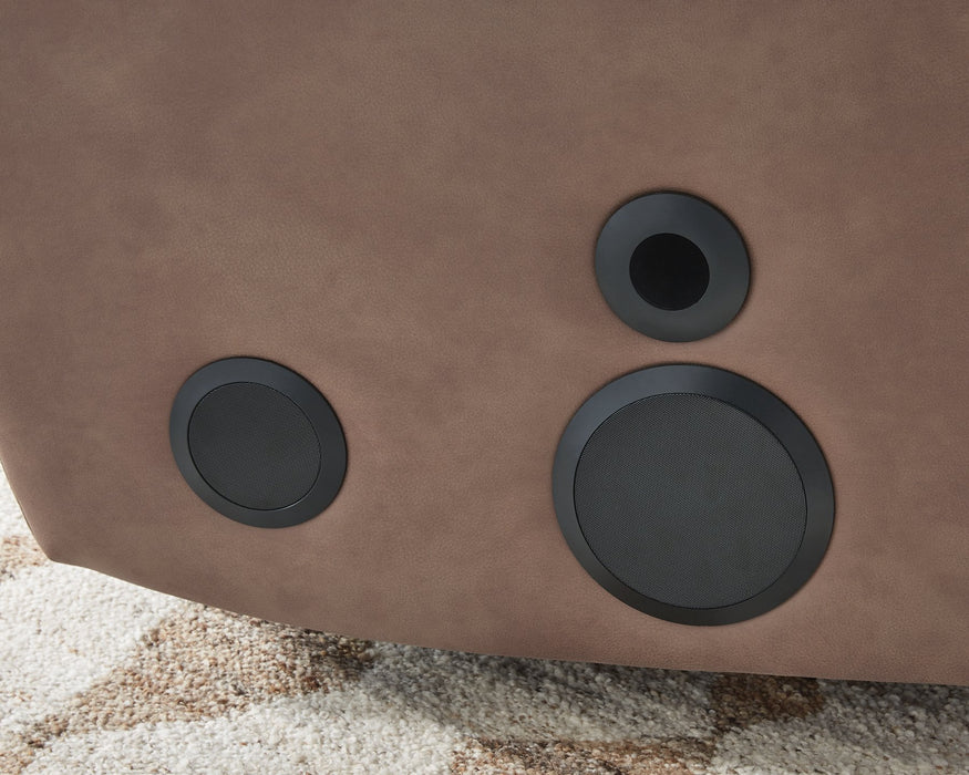 Lorrenton Power Glider Recliner with Audio System - Furniture World