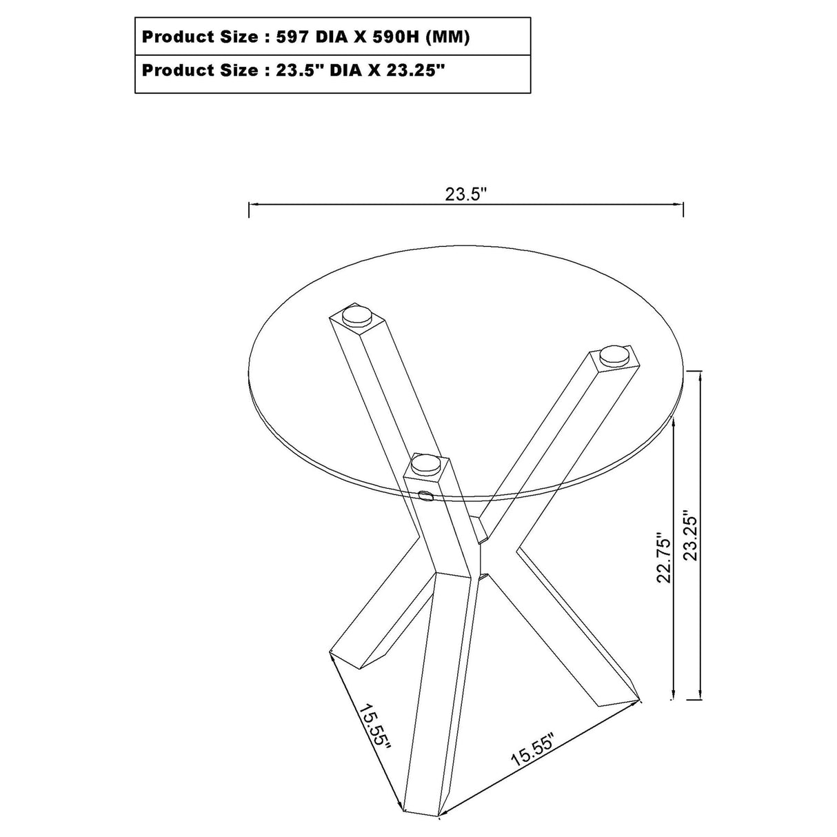 Kenzie End Table