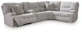 Acklen Place Power Reclining Sectional with Storage Console
